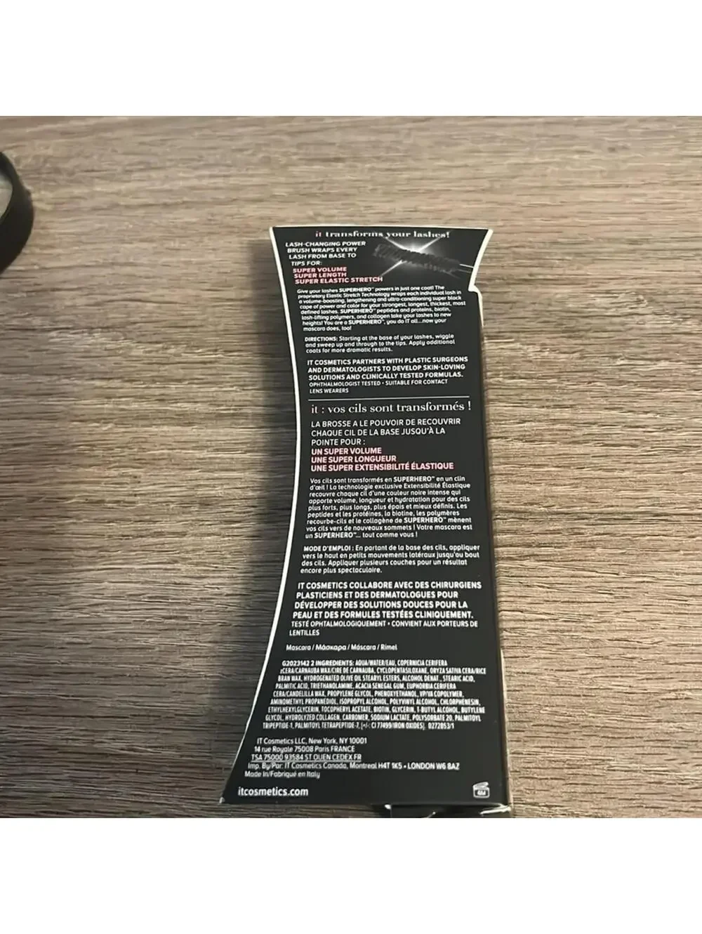 IT Cosmetics Superhero Mascara - Super Black